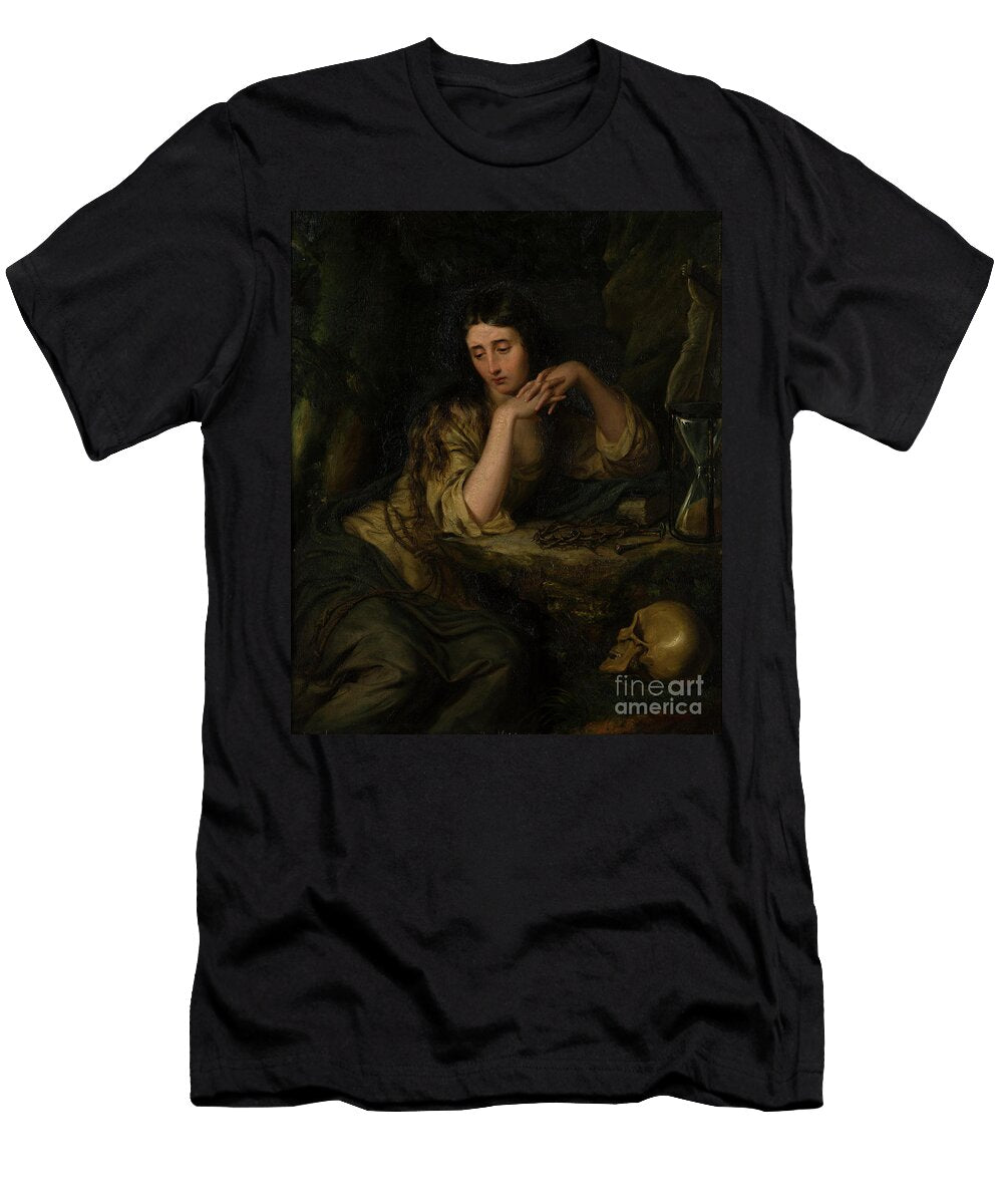 The Penitent Magdalene By George Hayter George Hayter T-Shirt