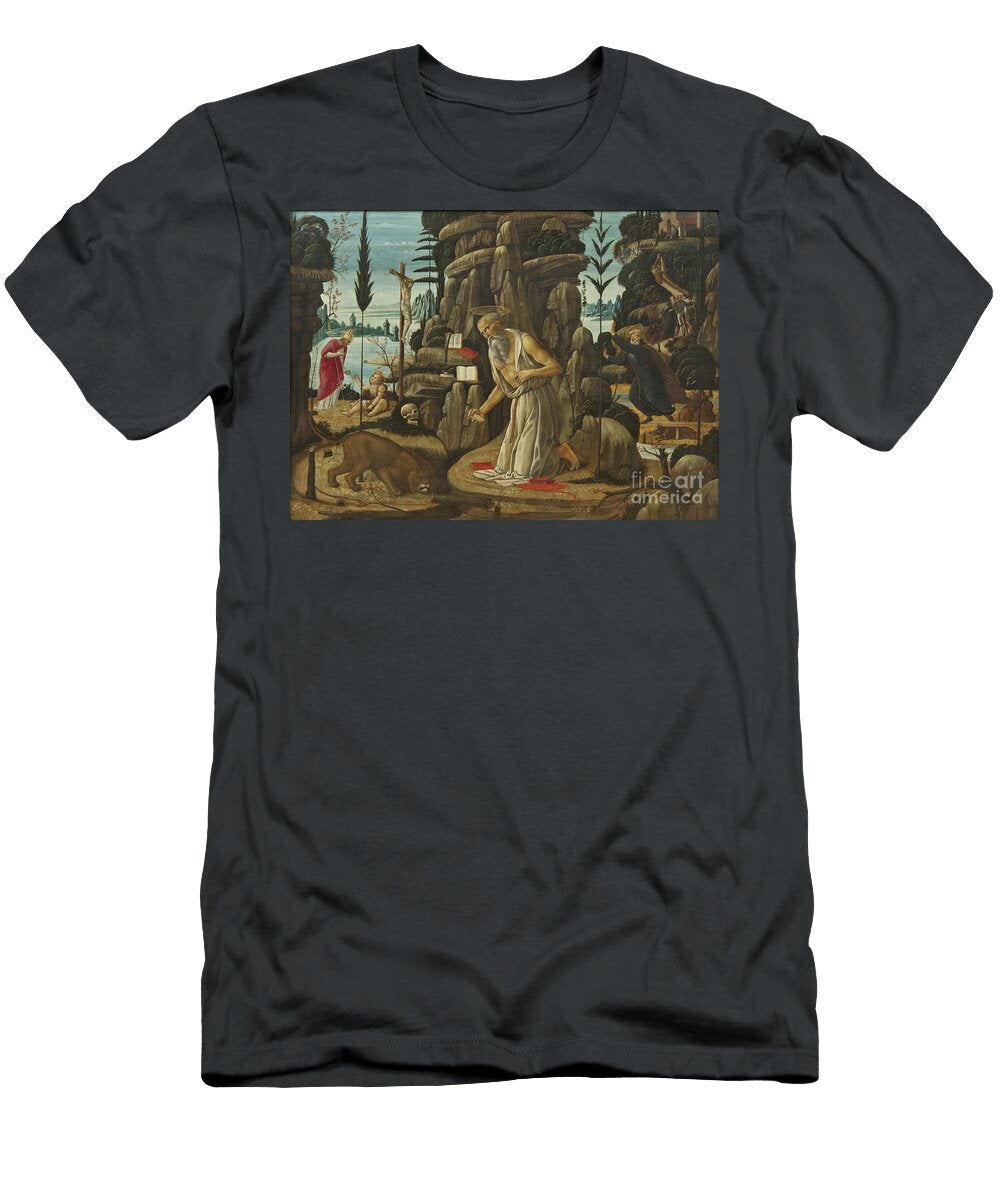 The Penitent St Jerome Jacopo Del Sellaio T-Shirt