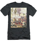 The Piedmontese and the French At the Battle of Magenta in 1859 Italian School T-Shirt