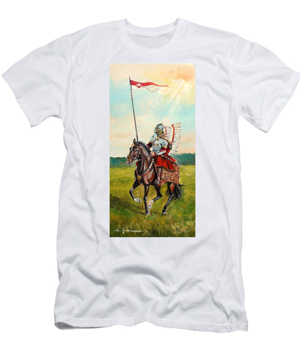 The Polish Winged Hussar Luke Karcz T-Shirt