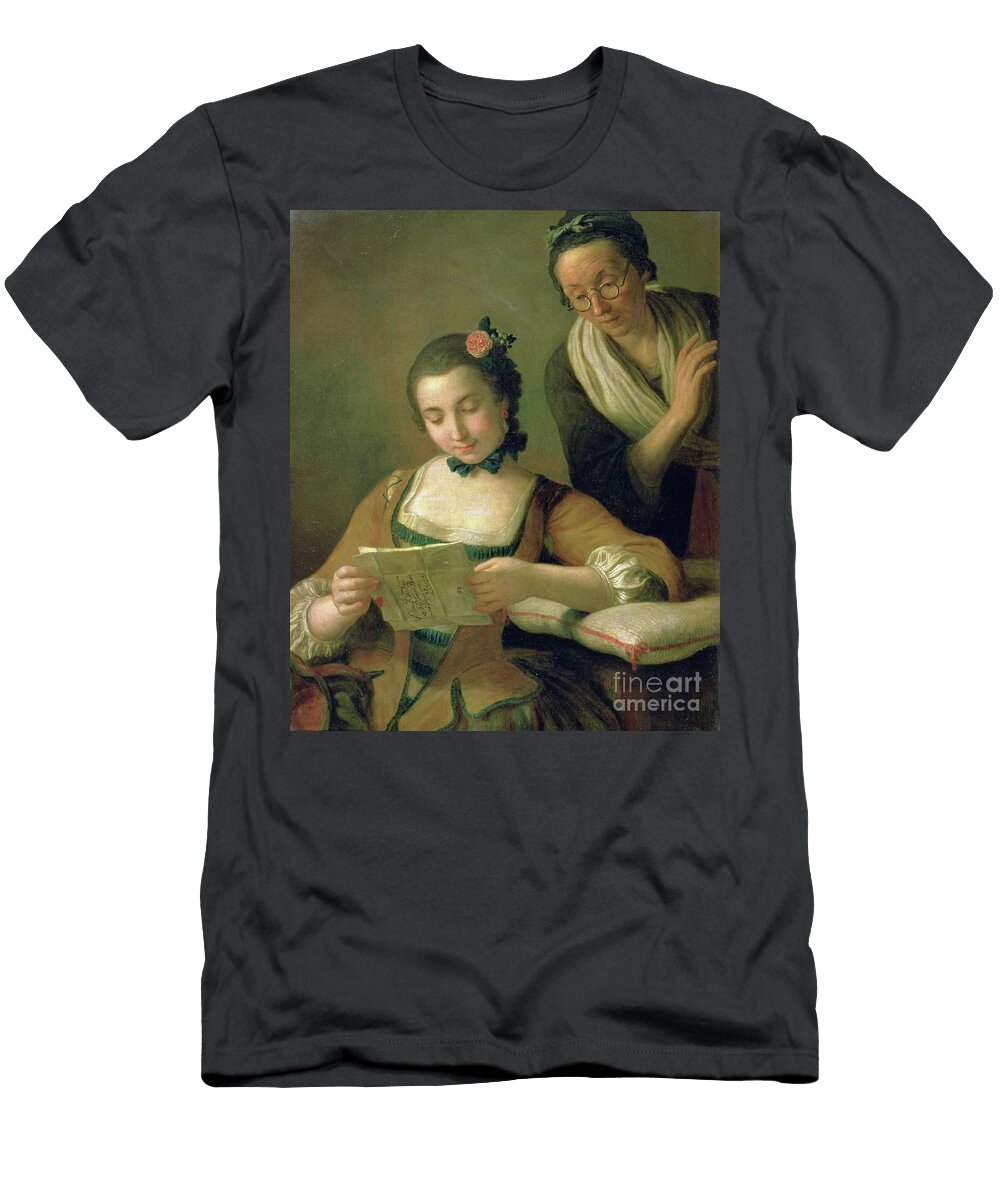The Reading Pietro Antonio Rotari T-Shirt
