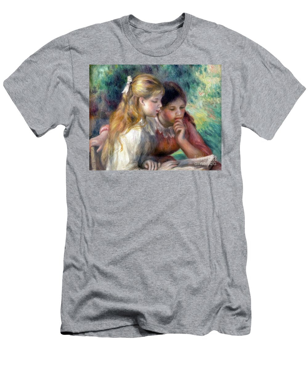 The Reading Remastered Pierre Auguste Renoir T-Shirt