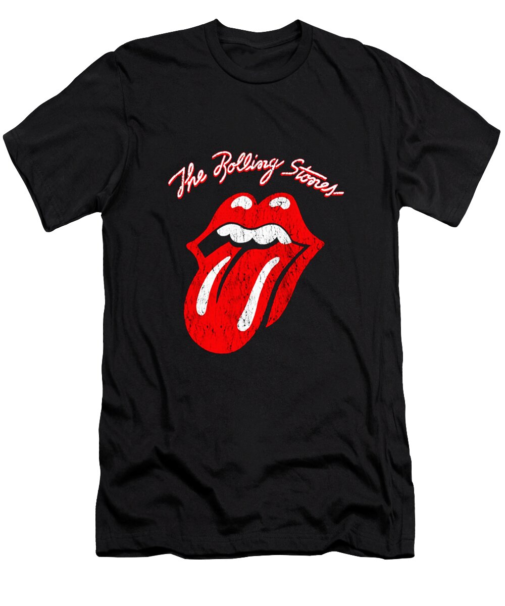 The Rolling Stones Logo Ellie Vincent T-Shirt