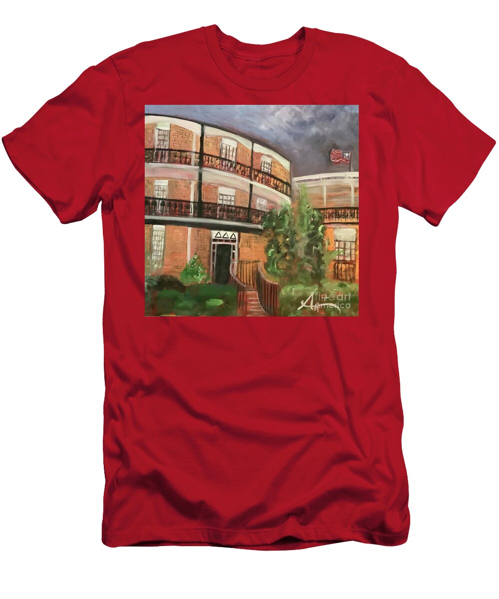 The Round House Delta Mu University of Alabama Allison Puccetti T-Shirt