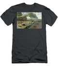 The Russian Cavalry Fighting the Germans in a Village in 1915 Viktor Viketyevich Masurovsky T-Shirt