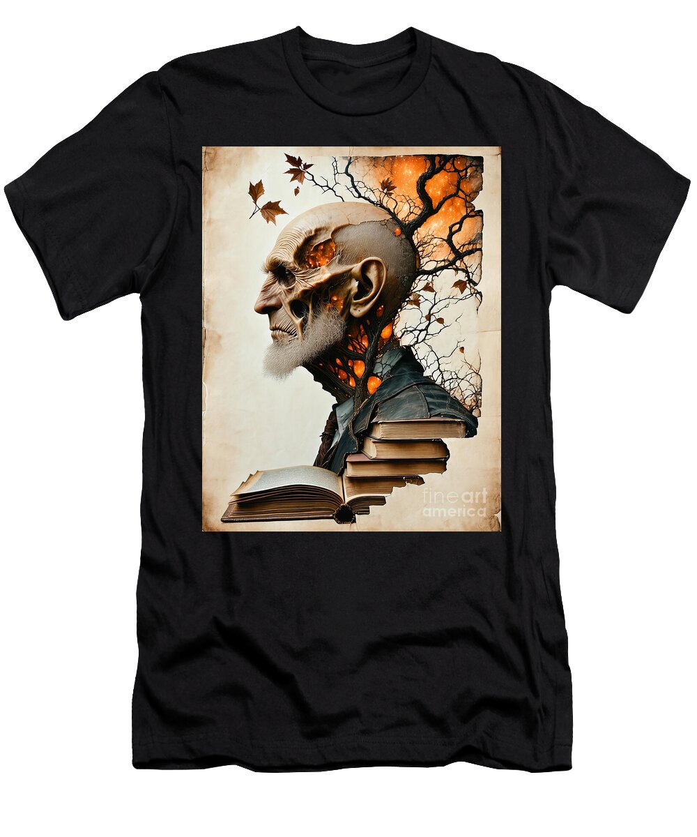 The Scholar of Burning Wisdom Jt Photodesign T-Shirt
