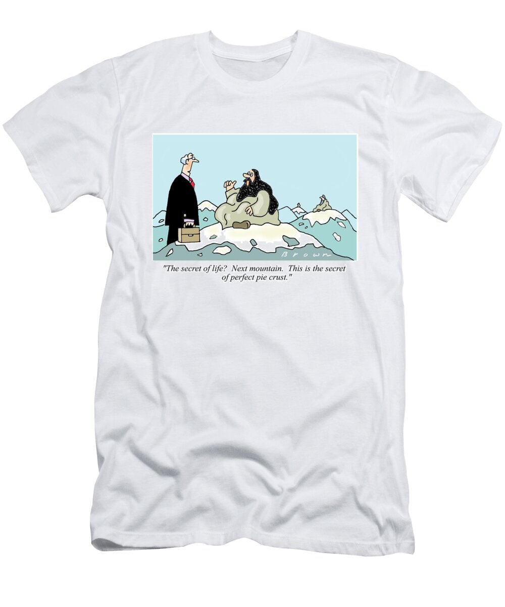 The Secret of Life Next Mountain This Is the Secret David Brown T-Shirt