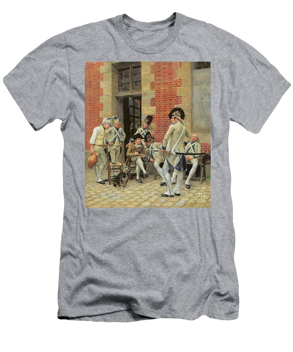 The Sergeants Portrait 1874 Jean Louis Ernest Meissonier T-Shirt