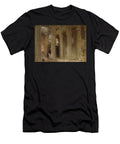 The Sermon Durham Cathedral Pencil Pen and Black Ink and Watercolor Albert Goodwin T-Shirt