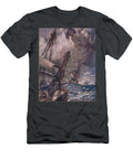 The Song of the Souwester Illustration From Drakes Drum and Other Songs of the Sea By Henry Newbolt 1862 1938 Arthur David Mccormick T-Shirt
