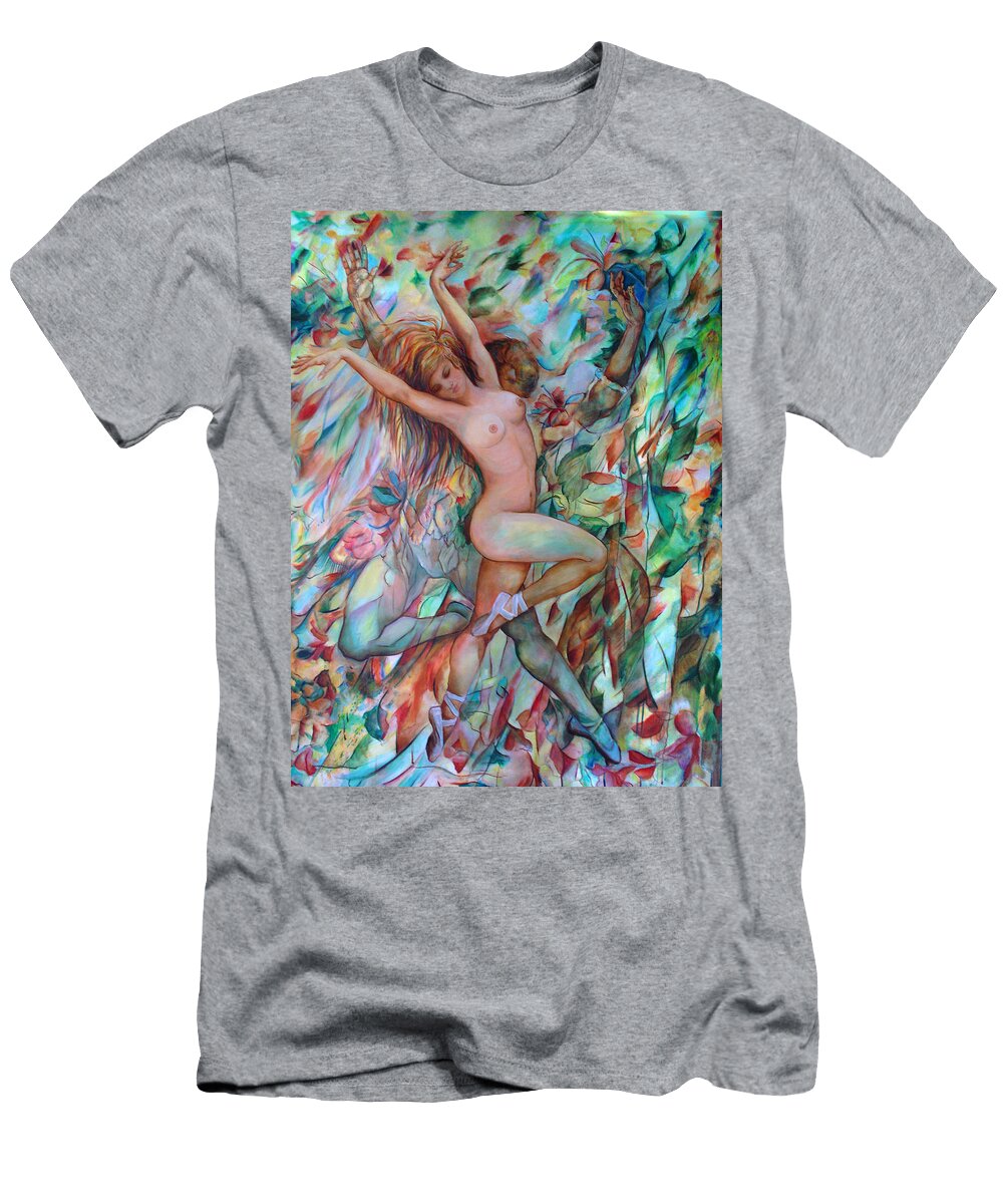 The Spectrum of the Rose Iris Leyva Acosta T-Shirt