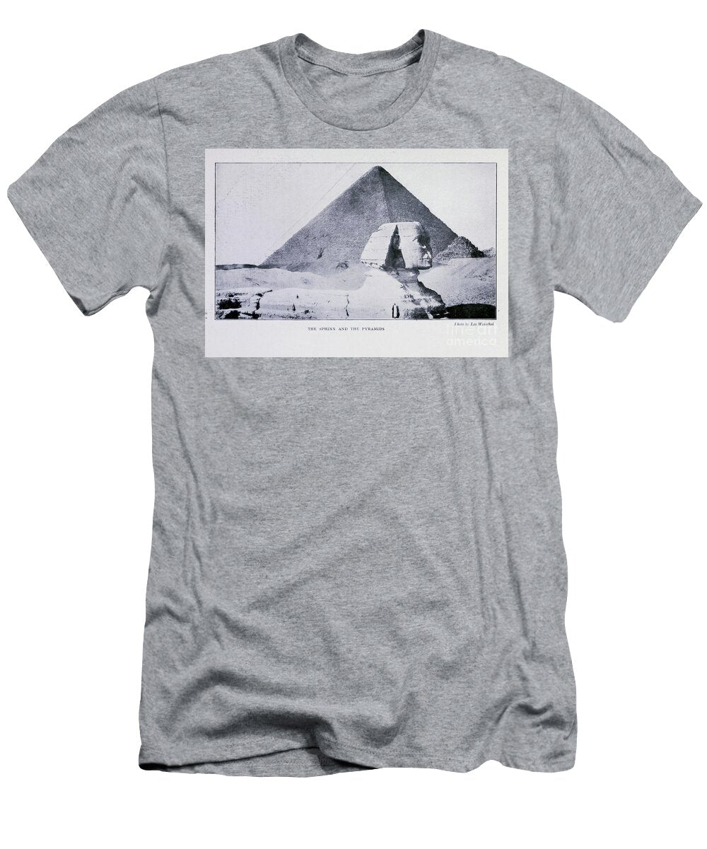 The Sphinx and the Pyramids I1 Historic Illustrations T-Shirt