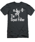The Squat Father Funny Dad Workout Weights Gym Fathers Day Nyem Niah T-Shirt