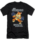 The Struggle Is Real Tiger I Fitness Tiger Gym Weightlifting Maximus Designs T-Shirt