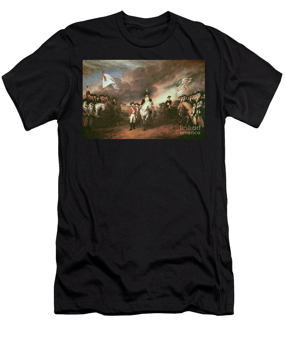 The Surrender of Lord Cornwallis At Yorktown October 19 1781 1828 John Trumbull T-Shirt
