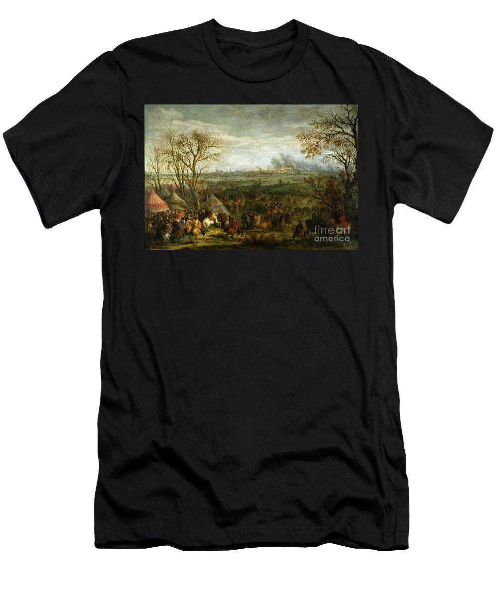 The Taking of Cambrai in 1677 By Louis Xiv Adam Frans Van Der Meulen T-Shirt