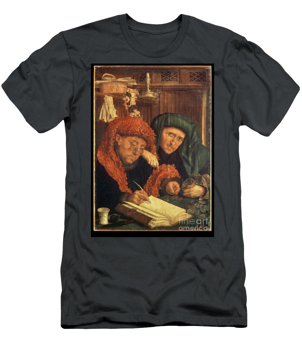 The Tax Collectors 1550 Marinus Van Reymerswaele T-Shirt