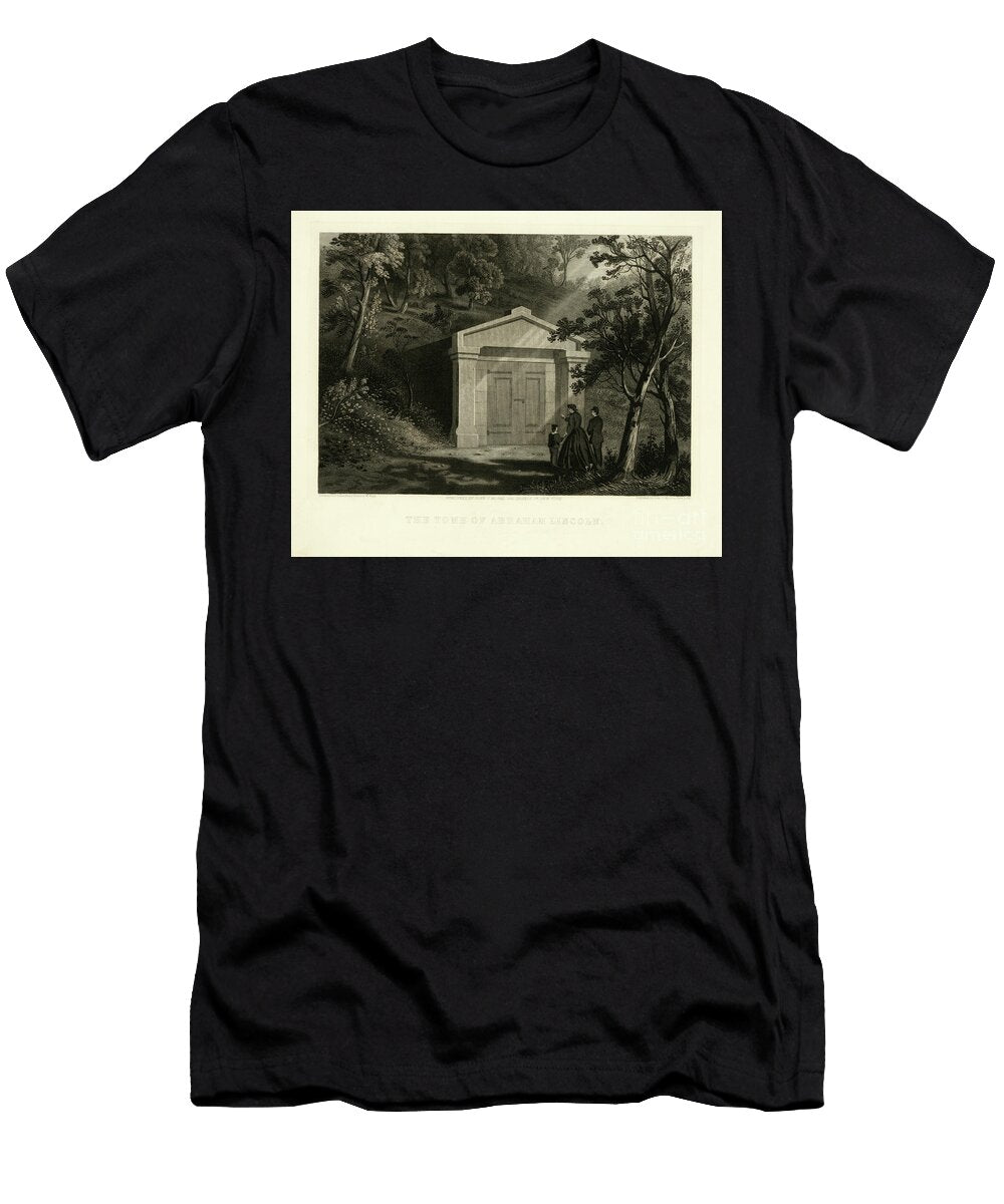 The Tomb of Abraham Lincoln 1865 American School T-Shirt