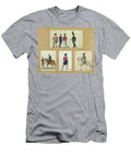 The Uniforms of Scottish Soldiers and Prussian English Hanoverian and Russian Officers in 1814 Pierre Antoine Lesueur T-Shirt
