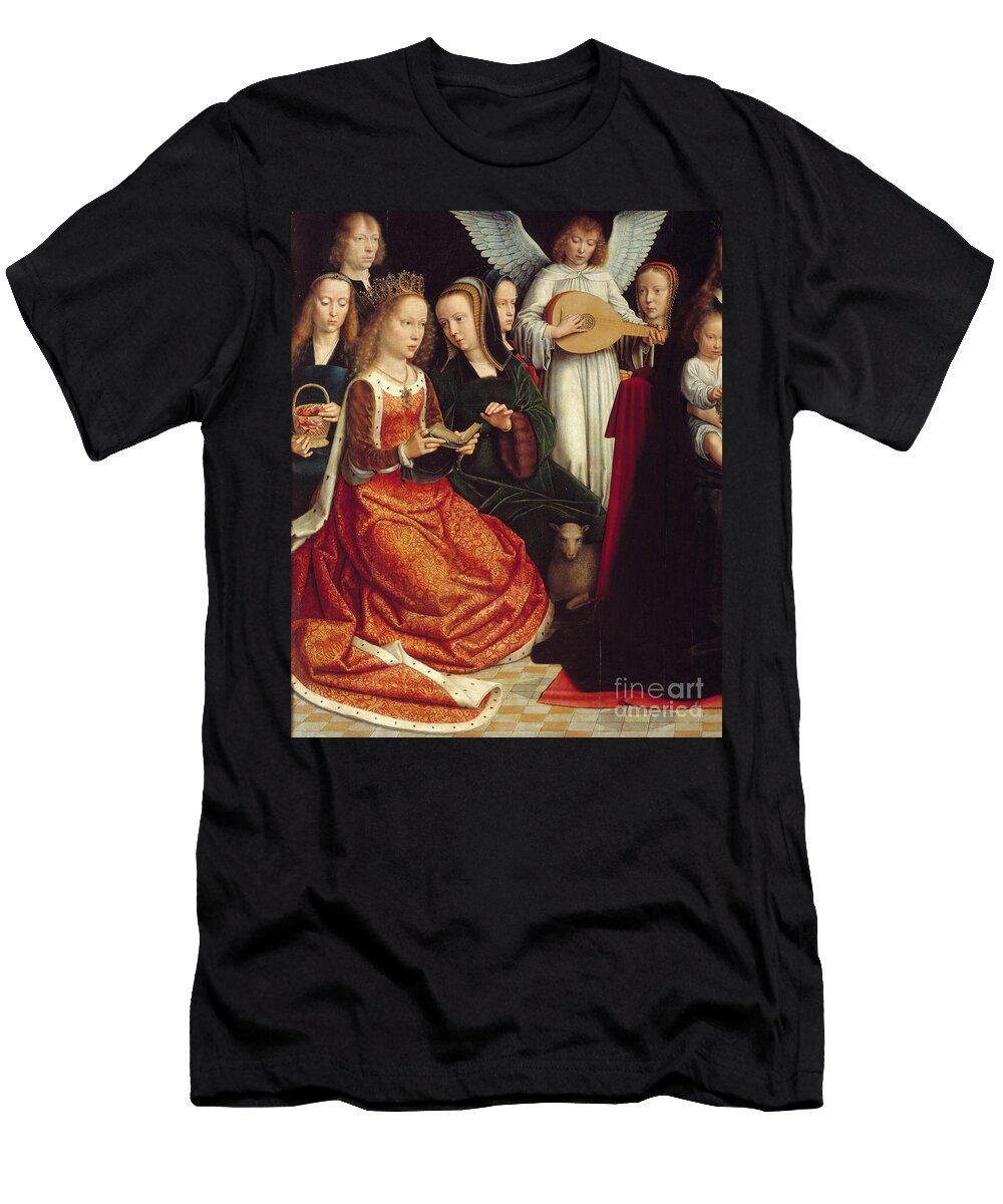 The Virgin Among the Saints 1509 Gerard David T-Shirt