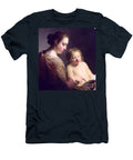 The Virgin Teaching the Infant Christ to Read Circa 1630 Oil on Panel Detail Pieter Fransz De Grebber T-Shirt
