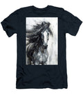 The Wild Black Stallion Tina Lecour T-Shirt