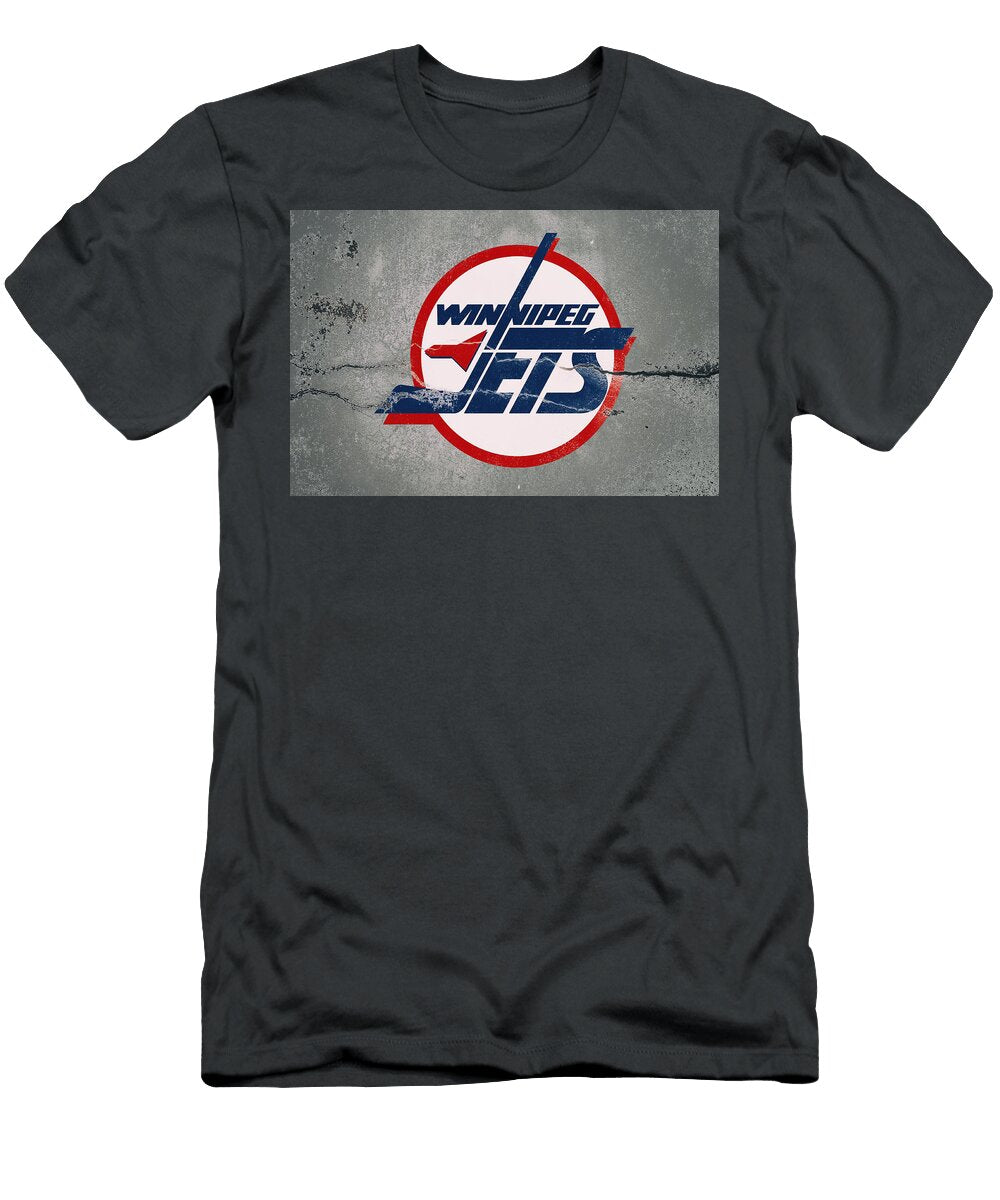 The Winnipeg Jets Stone Wall 1b Brian Reaves T-Shirt