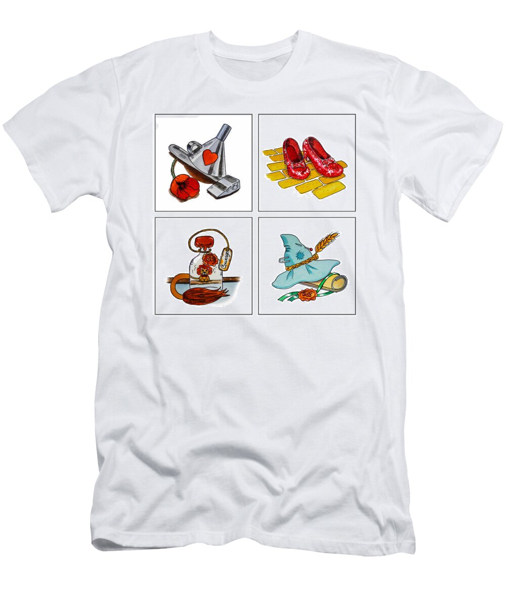 The Wonderful Wizard of Oz Irina Sztukowski T-Shirt