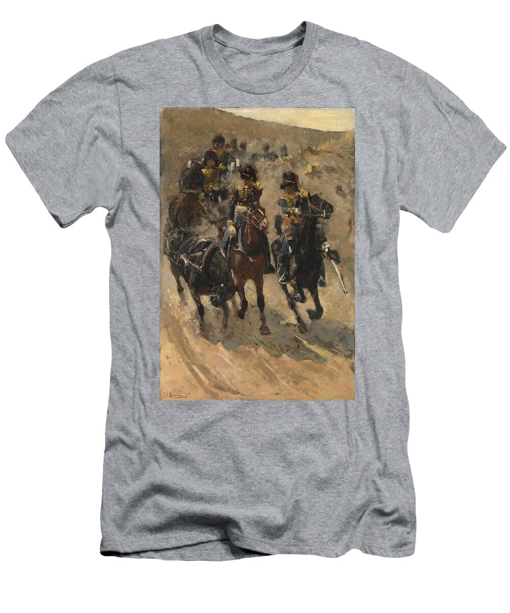 The Yellow Riders Horse Artillery George Hendrik Breitner 1857 1923 T-Shirt