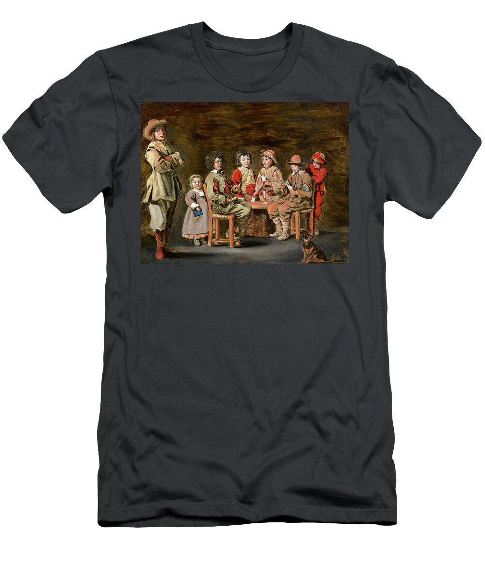 The Young Card Players 1643 Antoine Le Nain T-Shirt