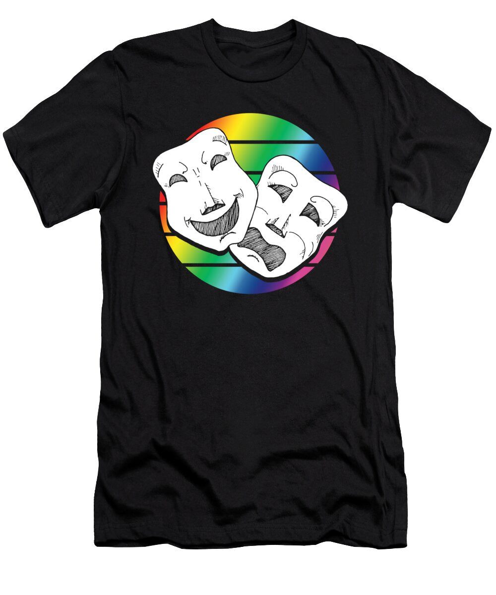 Theater Theatre Lgbt Actor Actress Acting Gift Thomas Larch T-Shirt