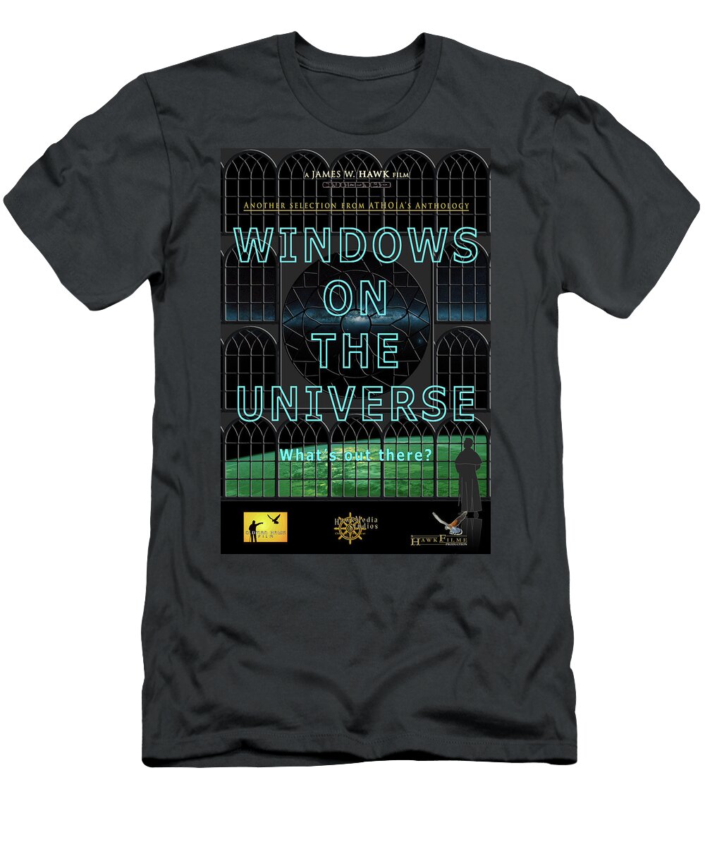 Theatrical Movie Poster 48 Windows on the Universe Whats Out There James W Hawk T-Shirt