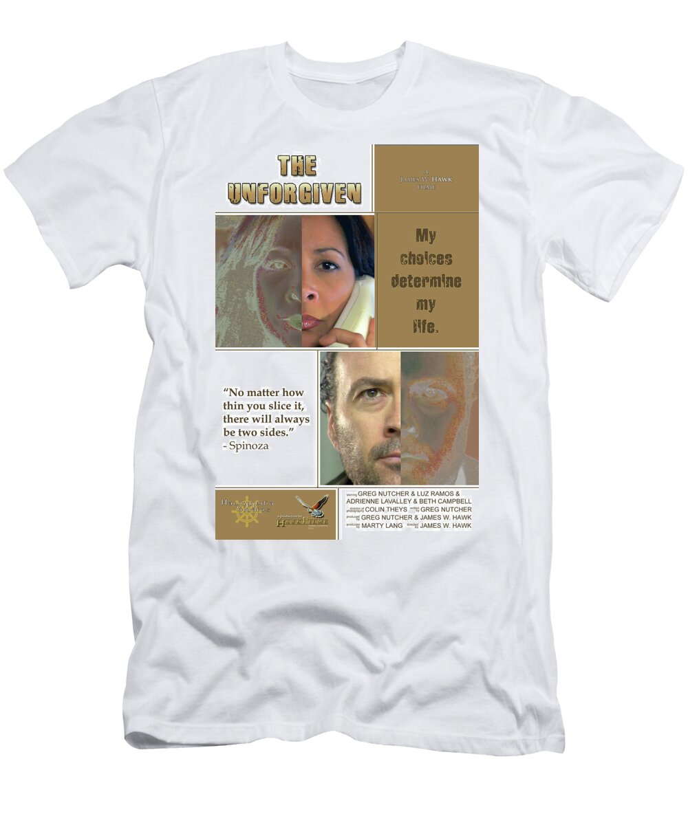 Theatrical Movie Poster 50 the Unforgiven Version 1 James W Hawk T-Shirt