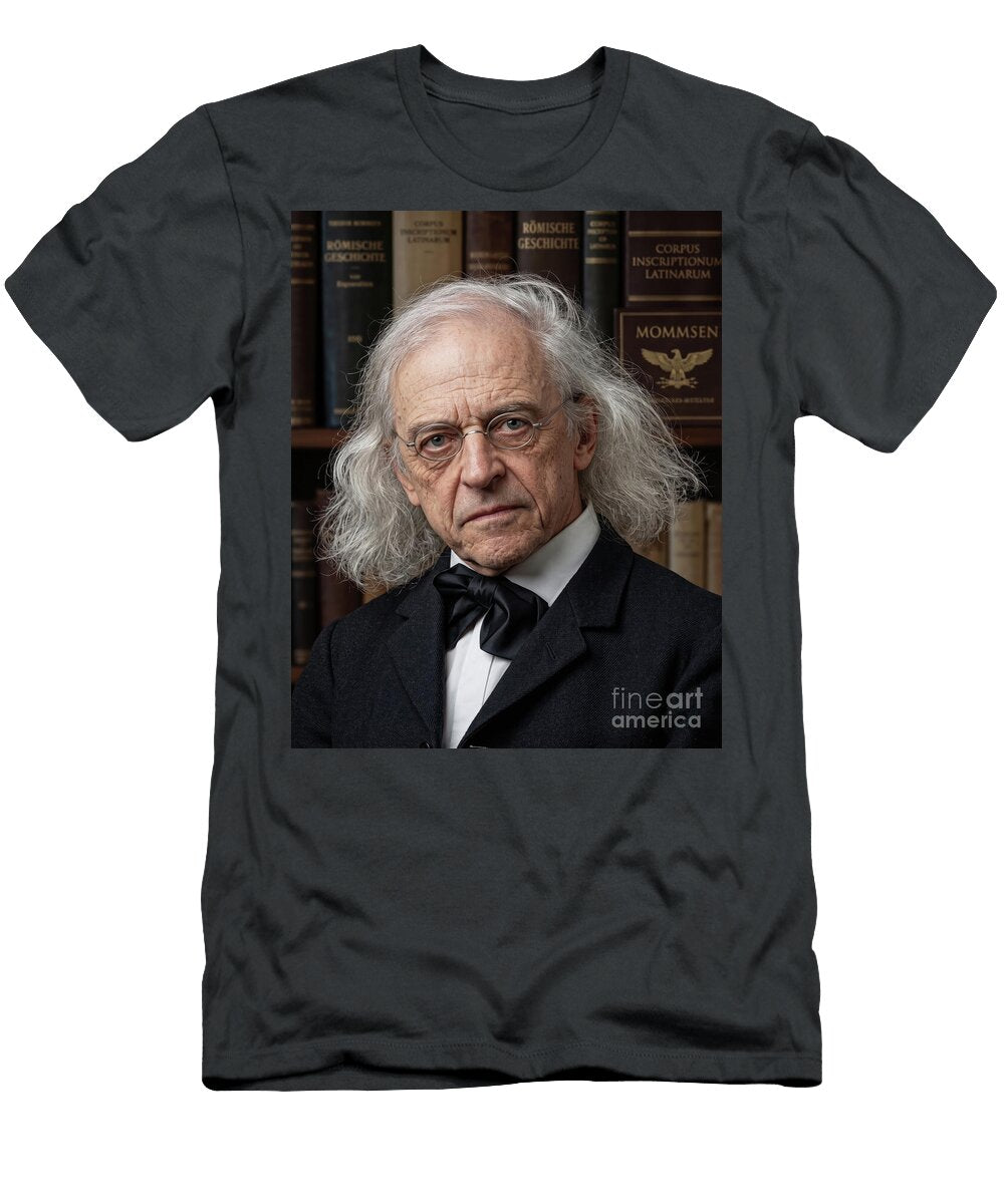 Theodor Mommsen German Historian and Jurist Nobel Prize Winner Gianpiero Lauretta T-Shirt
