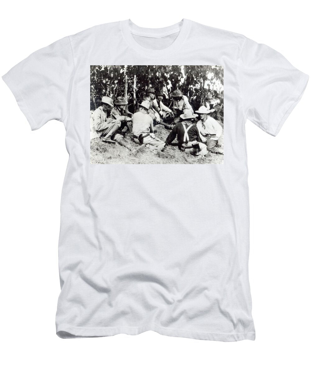 Theodore Roosevelt in Cuba During the Spanish American War of 1898 American Photographer T-Shirt