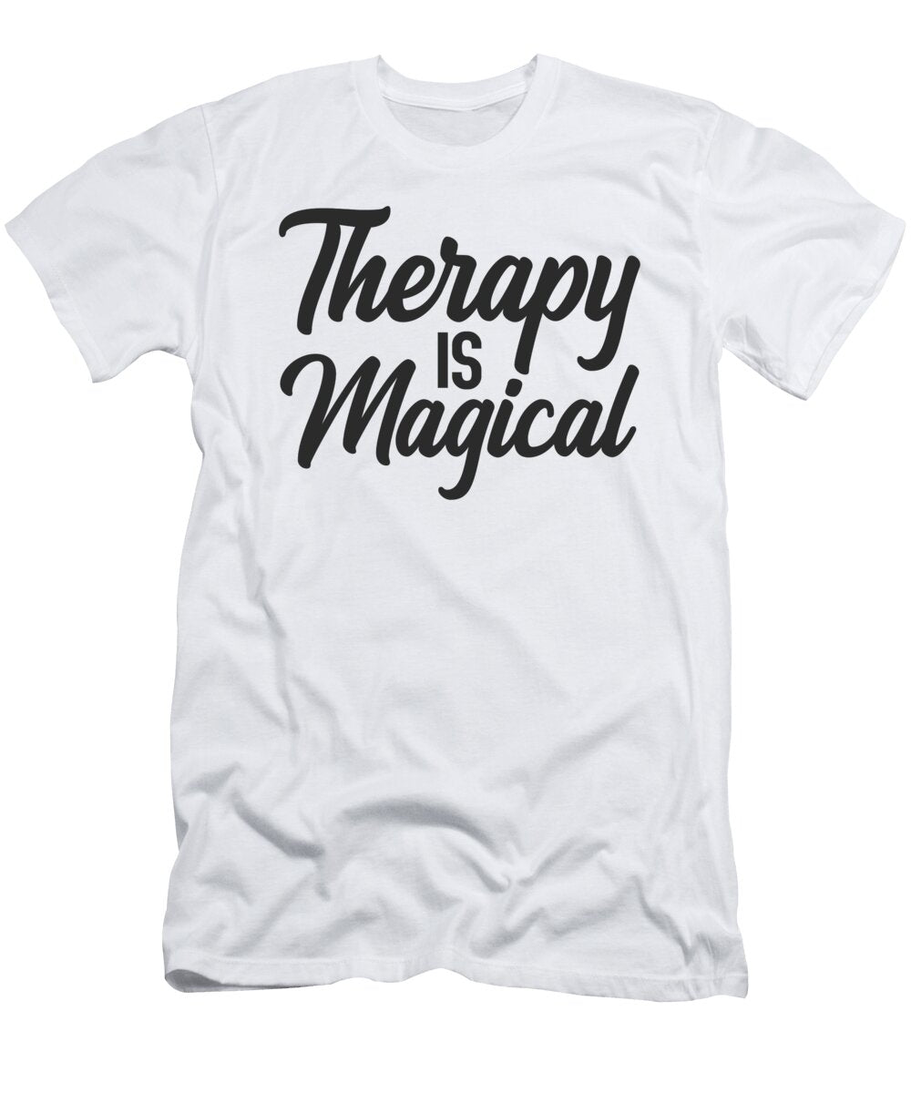 Therapy Is Magical Mental Health Awareness Kanig Designs T-Shirt