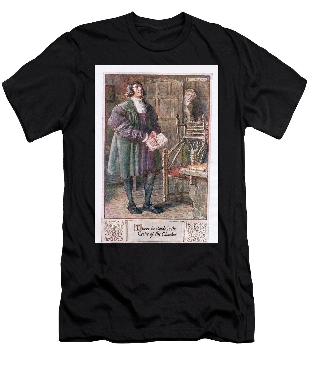There He Stood in the Centre of the Chamber Charles Edmund Brock T-Shirt