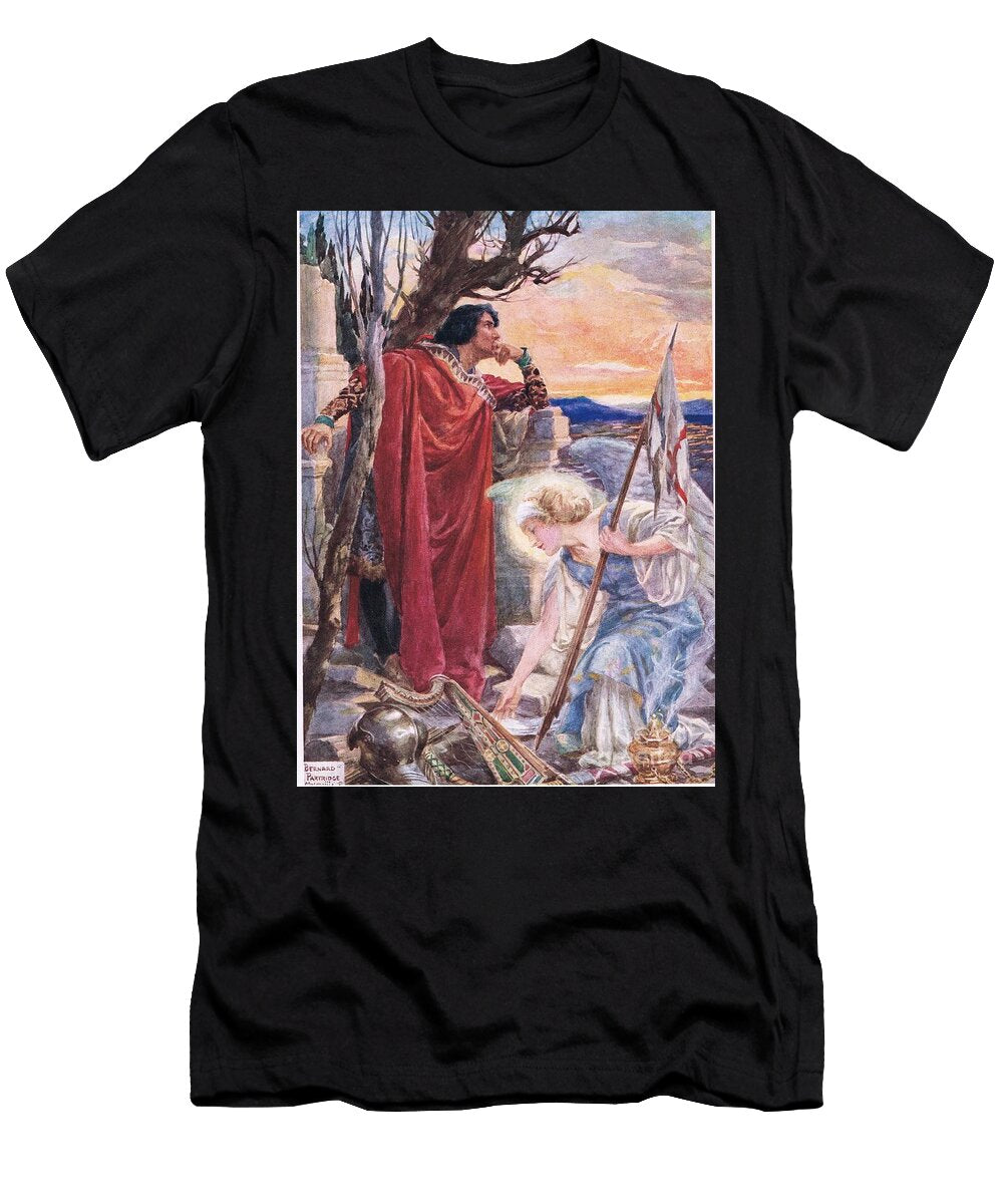 There Shall Never Be One Lost Illustration From Rabbi Ben Ezra By Robert Browning Bernard John Partridge T-Shirt