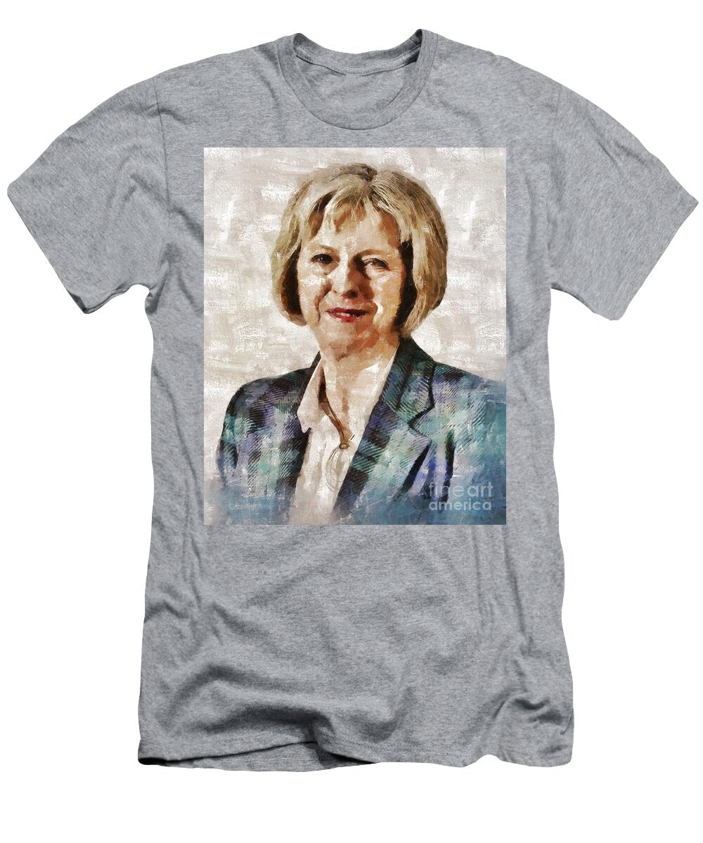 Theresa May Prime Minister of the United Kingdom By Mary Bassett Mary Bassett T-Shirt