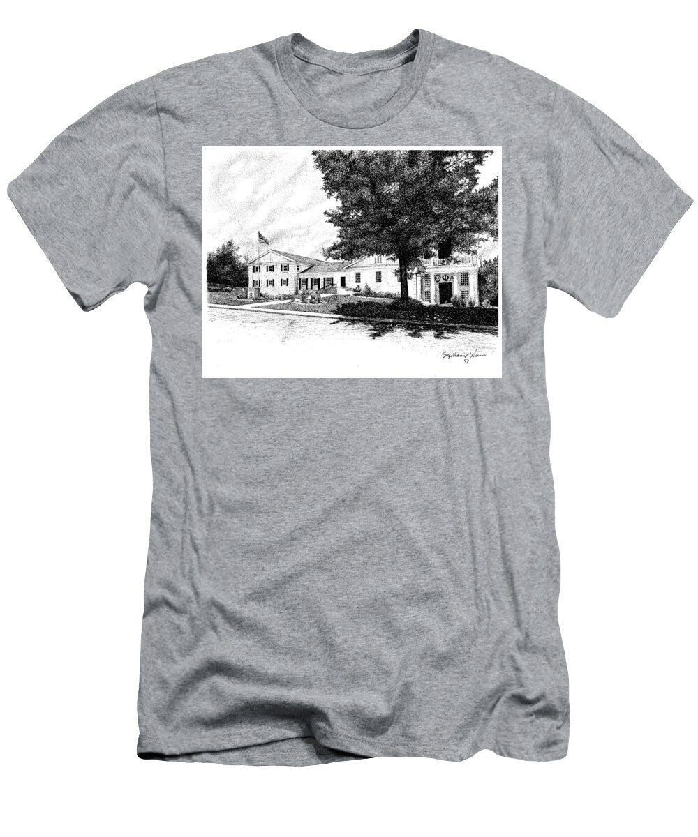 Theta Phi Alpha Sorority House Indiana University Bloomington Indiana Stephanie Huber T-Shirt
