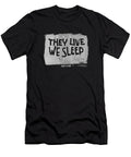 They Live We Sleep Brand a T-Shirt