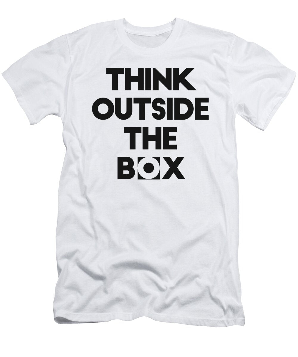Think Outside the Box Design Concept for You the Sound T-Shirt