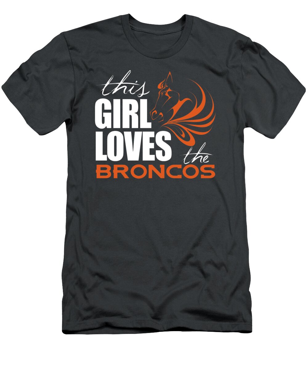 This Girl Loves the Broncos Nilesn Rita T-Shirt