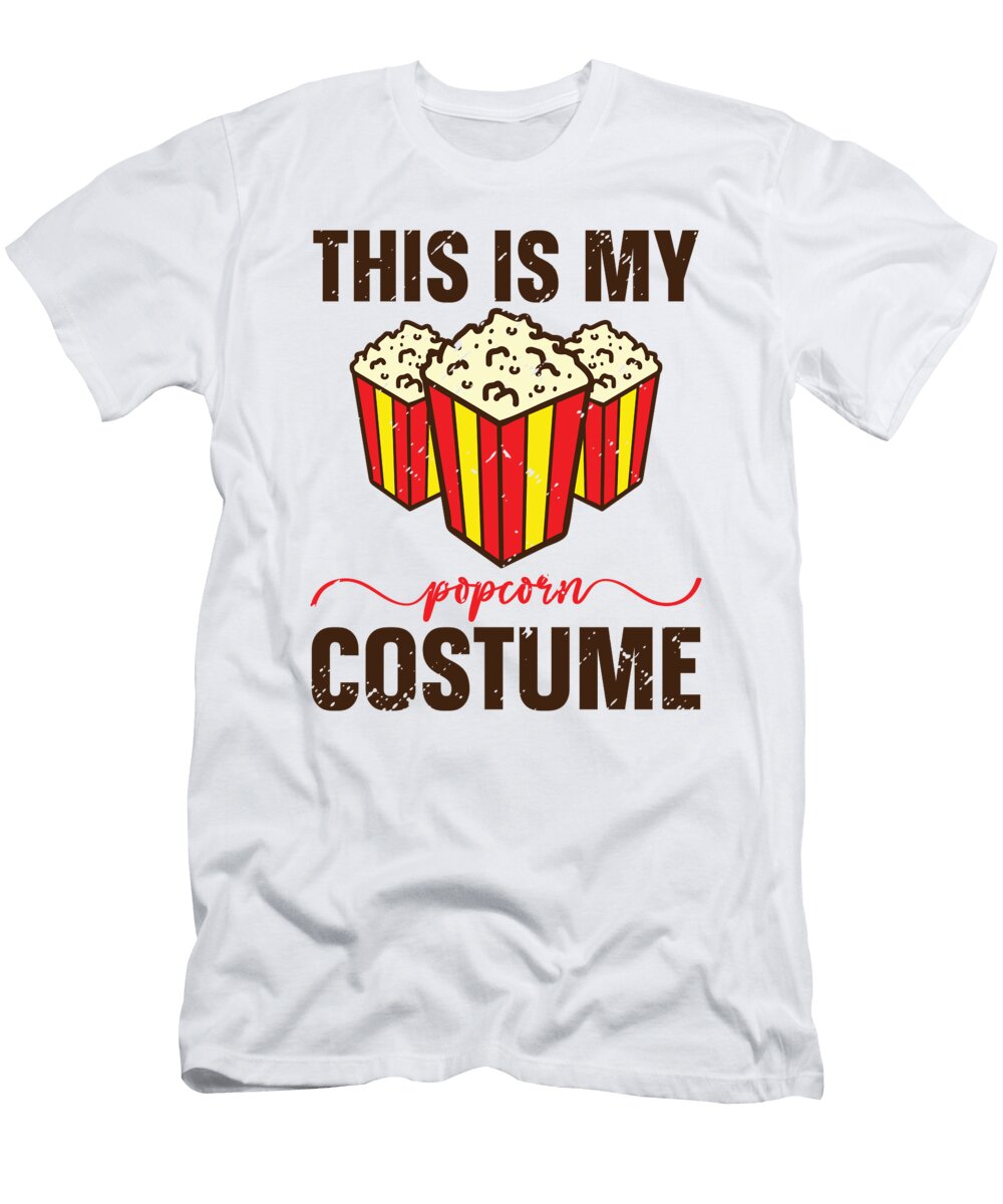 This Is My Popcorn Costume Movie Night Cinema Fan Toms Store T-Shirt
