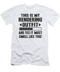 This Is My Rendering Outfit Funny Filmmaker Video Editor Gift Lisa Stronzi T-Shirt