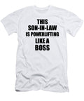 This Son in Law Is Powerlifting Like a Boss Funny Gift Funny Gift Ideas T-Shirt
