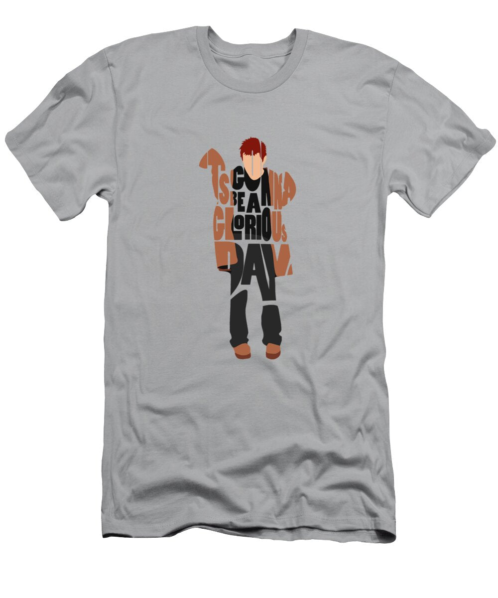 Thom Yorke Typography Art Inspirowl Design T-Shirt