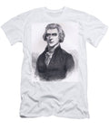 Thomas Jefferson Illustration From Cassells History of the United States C1900 American or English School T-Shirt