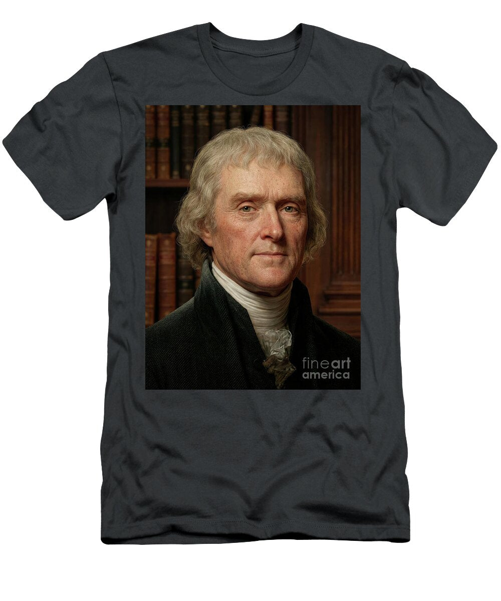 Thomas Jefferson the Sage of Monticello Author of the Declara Gianpiero Lauretta T-Shirt