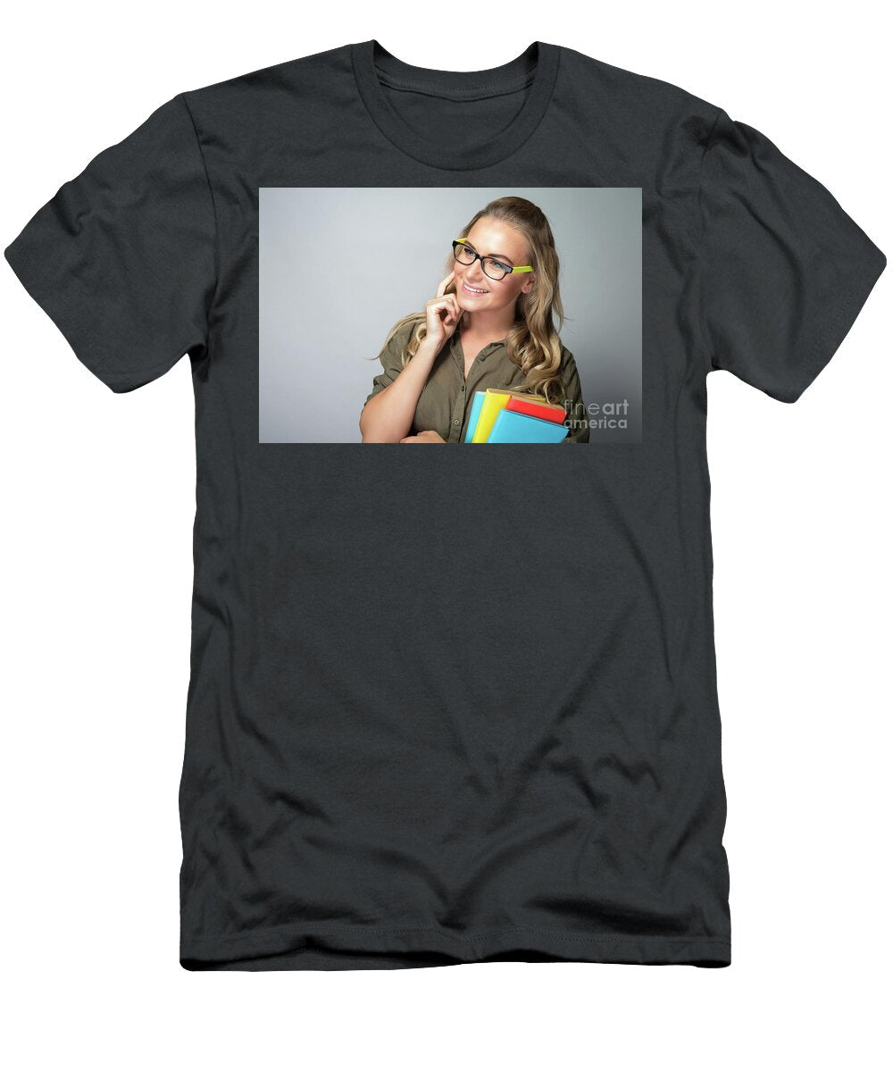 Thoughtful Student Girl Anna Omelchenko T-Shirt